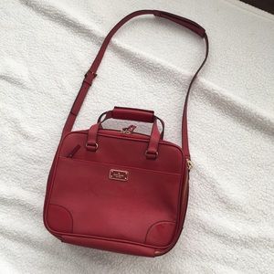 Kate spade red travel bag